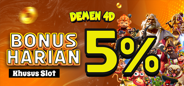 BONUS HARIAN 5%